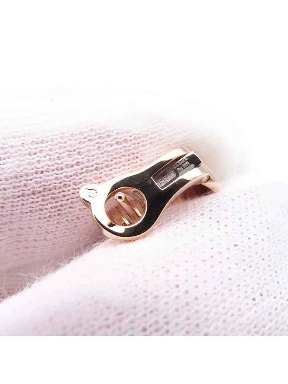 Chanel Earrings Coco Crush Collection Diamond Total 18k Pink Gold